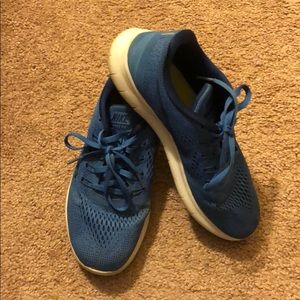 Blue Nike Free RN